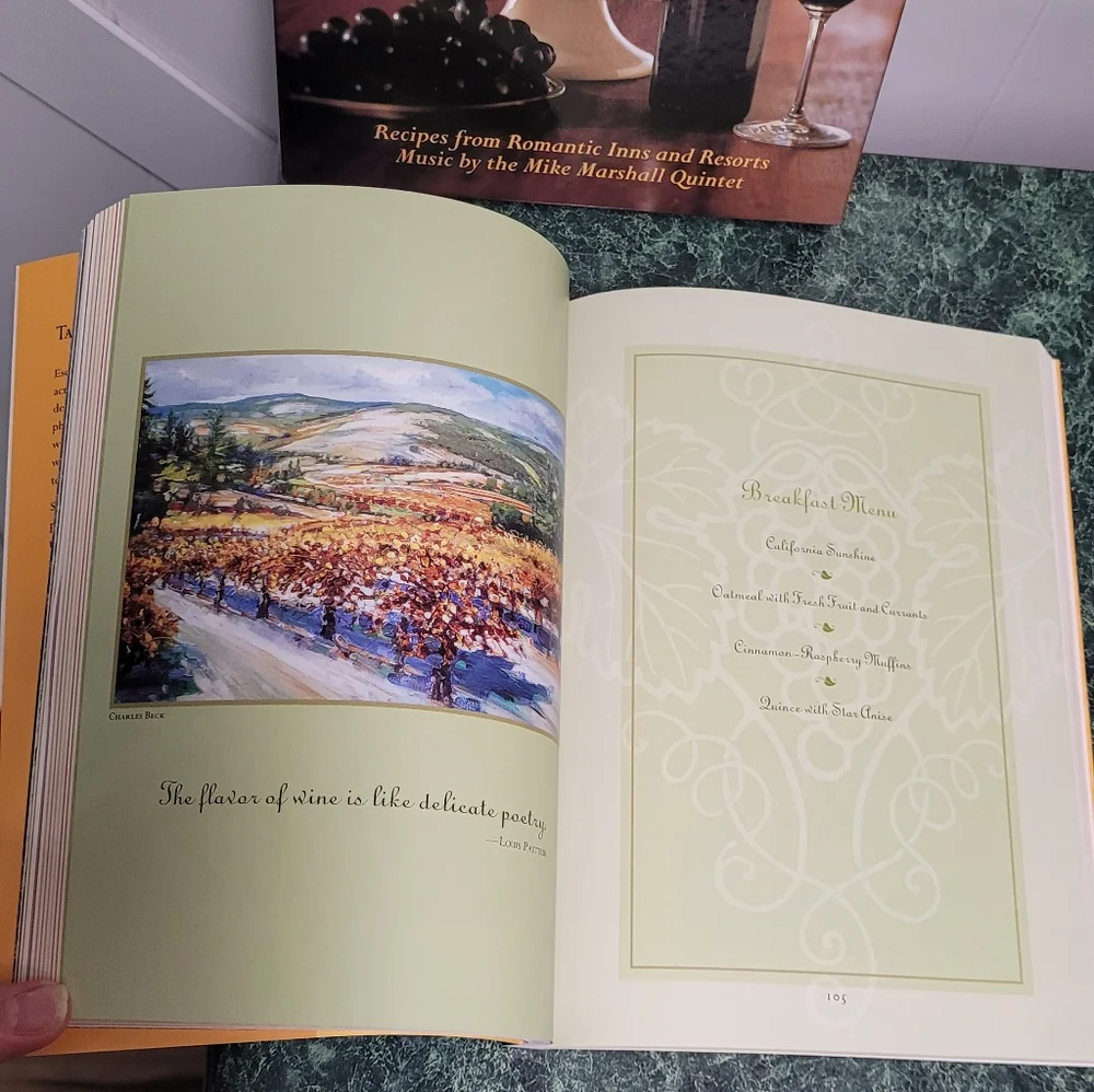 Wine Country Culinary Delights Cookbook